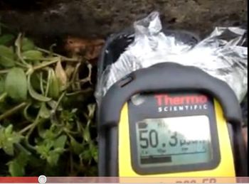 須賀川、郡山での放射線測定（動画）