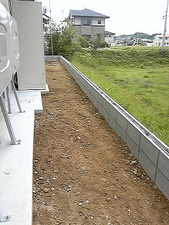 須賀川市　外構工事