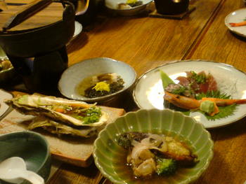 居酒屋「よろずや」にて・・・