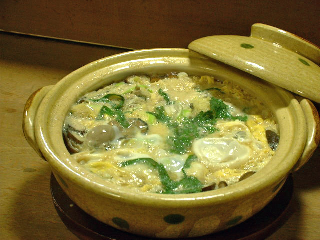 牡蠣玉雑炊