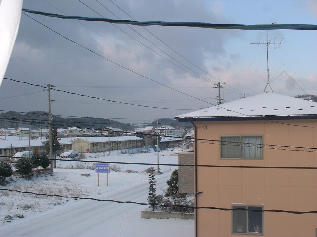 雪が止みました