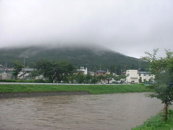 だいぶ増水していますね