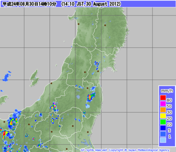 雷様が・・・