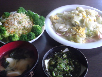 7月28日の昼食