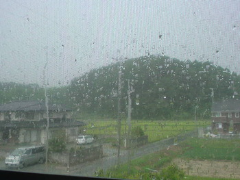 雷様が・・・