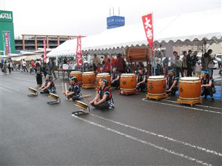 モールのイベントにて