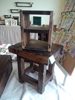 瀬田制作所さんの消しゴムハンコと木工展