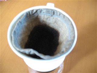 リネンのコーヒーフィルター