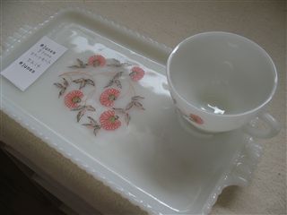 ファイヤーキングのカップと英語でおしゃべりカフェ
