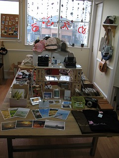 布と革の空色展