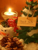 Teak cafe・・・Merry Xmas！