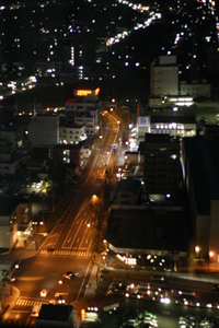 イルミネーションと夜景