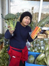 ふくしまナチュラルズのマルシェ、初売り!
