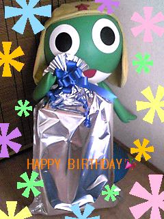 (σ▽σ)!!誕生日!!