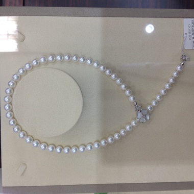 真珠のネックレス ナチュラル