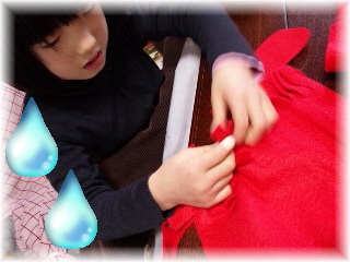 トモエ、初ハンドメイド〜レトロなあひるちゃんバッグ☆