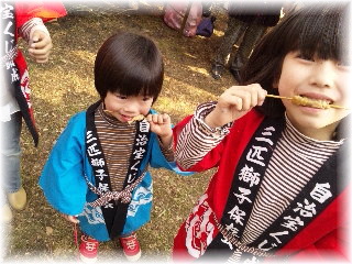 春のお祭り