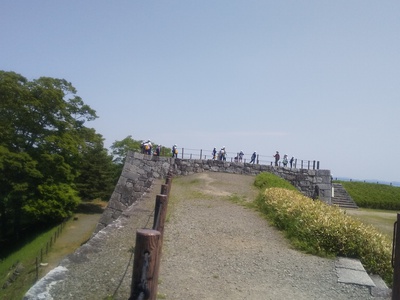 霞ヶ城跡からの眺め＾＾