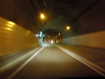 甲子トンネル～塔のへつり