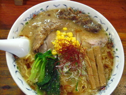 きららさんのみそモツラーメン♪