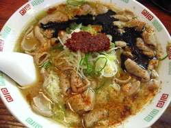 きららさんのみそモツラーメン♪
