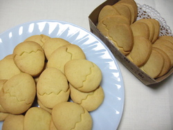 たまごサブレと白いポテチチョコ♪