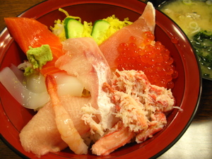 うすいの加賀百万石の海鮮丼♪