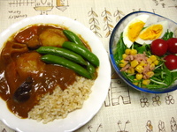 昨日はちかれた~^^;