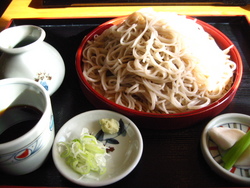 ラ・ネージュさんのお蕎麦♪
