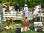 空cafeさんのアンティークマーケットへ♪