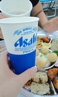 ビール祭りに来てます♪