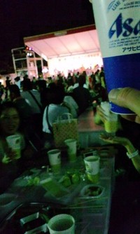 ビール祭りに来てます♪