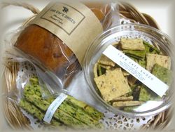 SHOZOのクラッカー&マロンパウンド♪