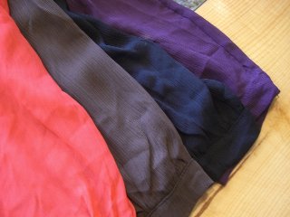 シフォンワンピ×リブニットであったかコーデ♪