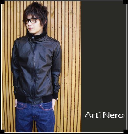”Arti Nero”タンカースレザージャケット
