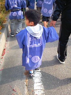 ♪子ども神輿♪