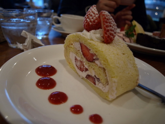 イチゴのロールケーキ by ムーミンカフェ(博多)