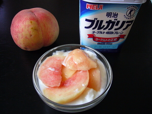 ももヨーグルト☆